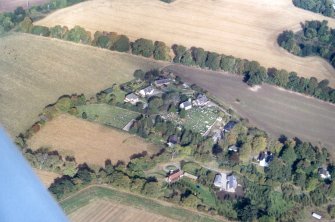 Aerial view of Wardlaw, Kirkhill, Inverness, looking NE.