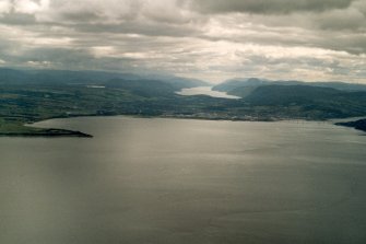 Aerial view of Inverness, looking SW.