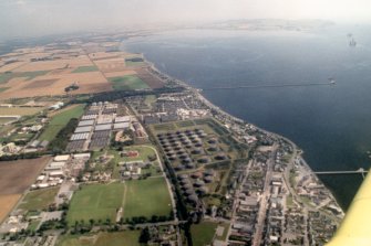 Aerial view of Invergordon, Easter Ross, looking E.