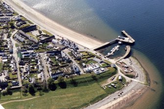 Aerial view of Cromarty, Easter Ross, looking NW.