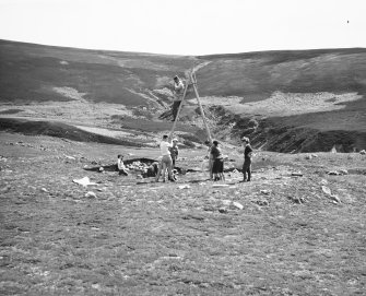 Excavation photograph : photographers at work.