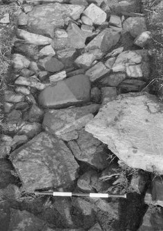 Excavation photograph. View of trench. October 1979.