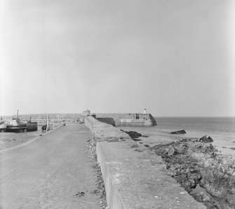 General view of Banff Harbour.