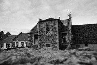 Rear view of 7 Hill Street, Irvine, Ayrshire