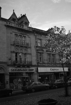 96 Nationwide Building Society (left) & 98 Curry's (right), High Street, Elgin Burgh