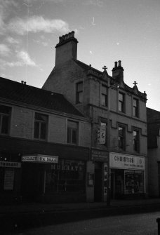 154-156 The Bruce (left) & 158 Christies (right) High Street, Elgin Burgh