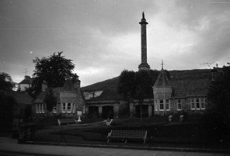 20th century Gate lodges to Lady Hill & Monument, Elgin Burgh