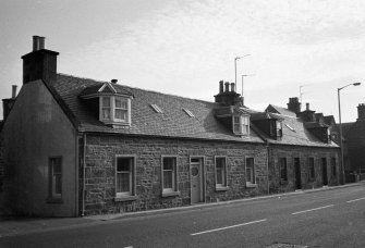 41 (left), 39 & 37 (right) Moss Street, Keith Burgh