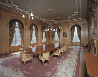 Kirkcaldy. Nairn's Linoleum works. View of office Boardroom