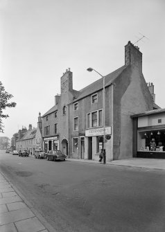 General view of 41-47 High Street (west side), Banff.