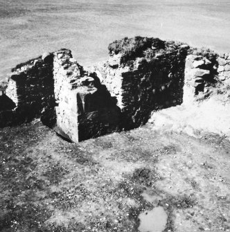 Excavation photograph: walls.
