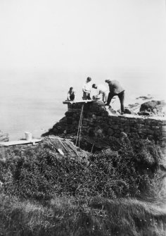 Excavation photograph: excavation in progress.