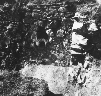 Excavation photograph: wall.