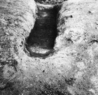 Excavation photograph: trench - portcullis?.