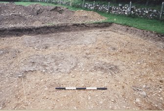 Excavation photograph : north-west corner of site.