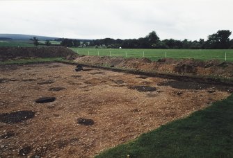 Excavation photograph : north part of site from north.