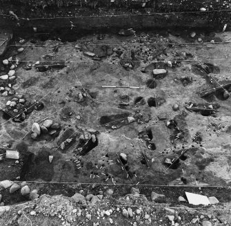 Upper Suisgill excavation photograph
Area I / IA - roundhouse during excavation.