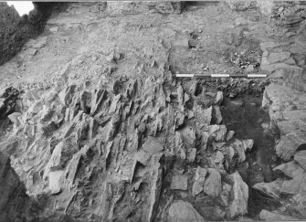 Excavation photograph - Section through Area C through 202