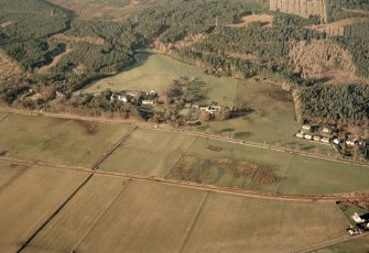 Aerial view of Drummuie, Golspie, East Sutherland, looking NW.