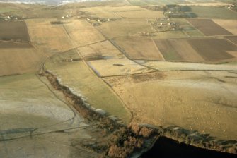 Aerial view of Pitcalnie, Nigg, Tarbat Ness, Easter Ross, looking N.