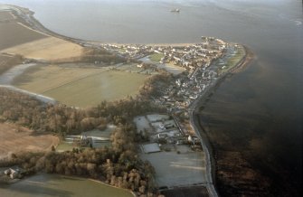 Aerial view of Cromarty, Cromarty Firth, looking W.