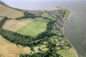 Aerial view of Cromarty House, Cromarty, looking NNW.