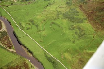 Aerial view of Carnachy Township, Strathnaver, Sutherland, looking SW.