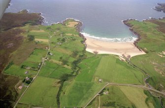 Aerial view of Armadale, Sutherland, looking N.