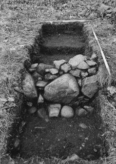 Inverlochy Castle
Frame 4 - Detail of wall in Trench E; from north

