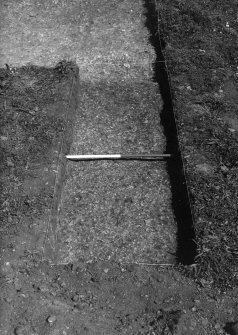 Excavation photograph : Trench E, southern extension, 31; from south.