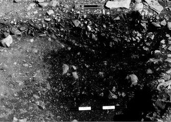 Excavation photograph : Looking east. F0166 AD (exc).
