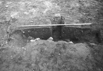 Excavation photograph possibly film D.  Neg.