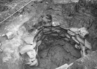 Excavation photograph possibly film D.  Neg.