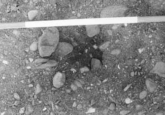 Excavation photograph.  Feature 12
