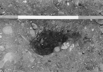 Excavation photograph.  Feature 11