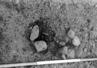 Excavation photograph.  Features 8 & 10