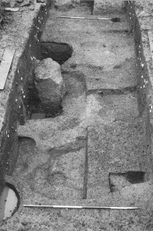Detail view of entire trench.