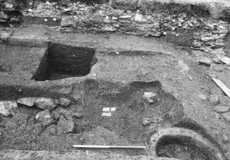 2129 excavated, 2133 looking N.
