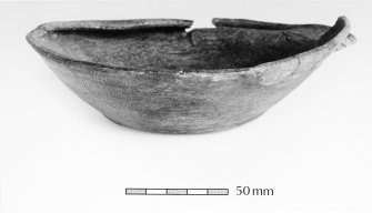 Finds photograph - wooden bowl.