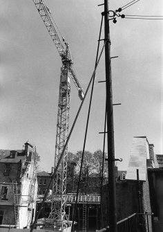 Crane used on Clydesdale Bank.