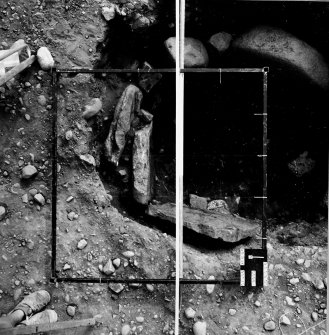 Excavation photograph : photogram, context 8050.