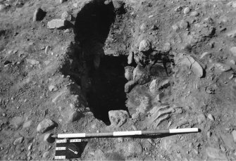 Excavation photograph : F8033 - collapse removed.