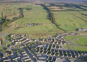 Aerial view of Castle Heather, Inverness, looking SE.