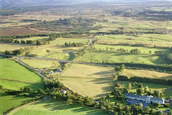 Aerial view of Drumossie Hotel & Leys, Inverness, looking SW.