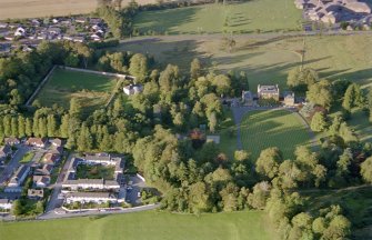 Aerial view of Culloden House, Inverness, looking NE.