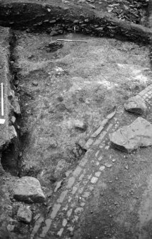 Excavation photograph : south portion after bank removed.