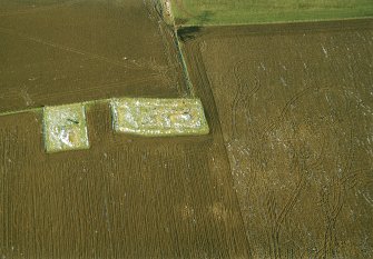Aerial view of Milton of Clava, near Clava, E of Inverness, looking S.