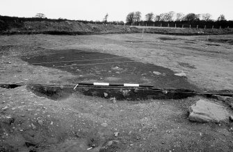 Excavation photograph : section across ditch.