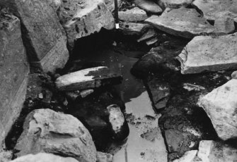 Excavation photograph : drain.
