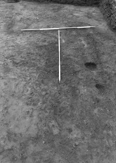 Excavation photograph : feature f702, from W.